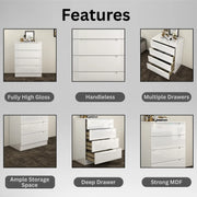 Astoria 4 Drawers Chest